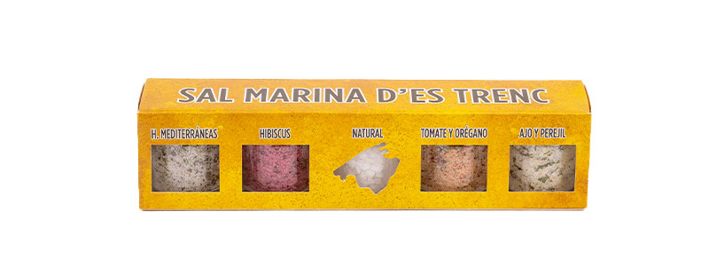 Caja pack 5 sabores individuales · terramar mallorca